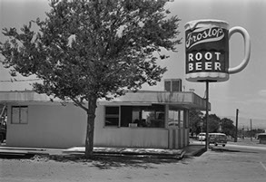 Frostop Root Beer stand