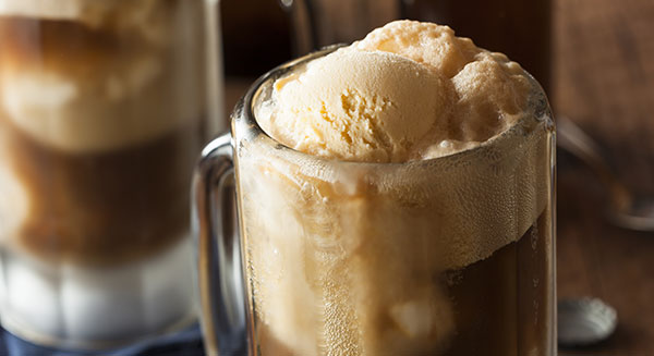 Frostop Root Beer Float